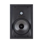 Sonance - Visual Performance 6-1/2" 2-Way In-Wall Rectangle Speakers (Pair) - Paintable White