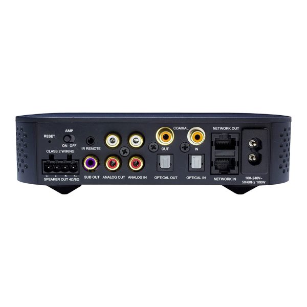 VSSL A.1x 2-Channel Audio Streaming Amplifier, Compatible with AirPlay 2, Chromecast, Amazon Alexa, Spotify Connect, Bluetooth